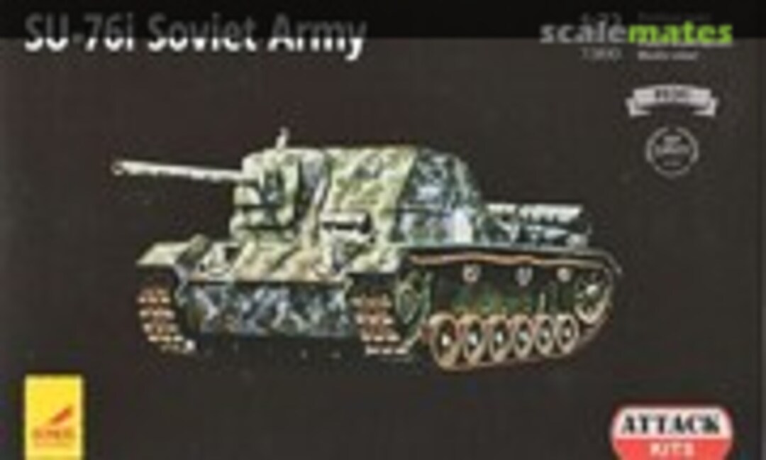 1:72 SU-76I Soviet Army (Attack Hobby Kits 72890)