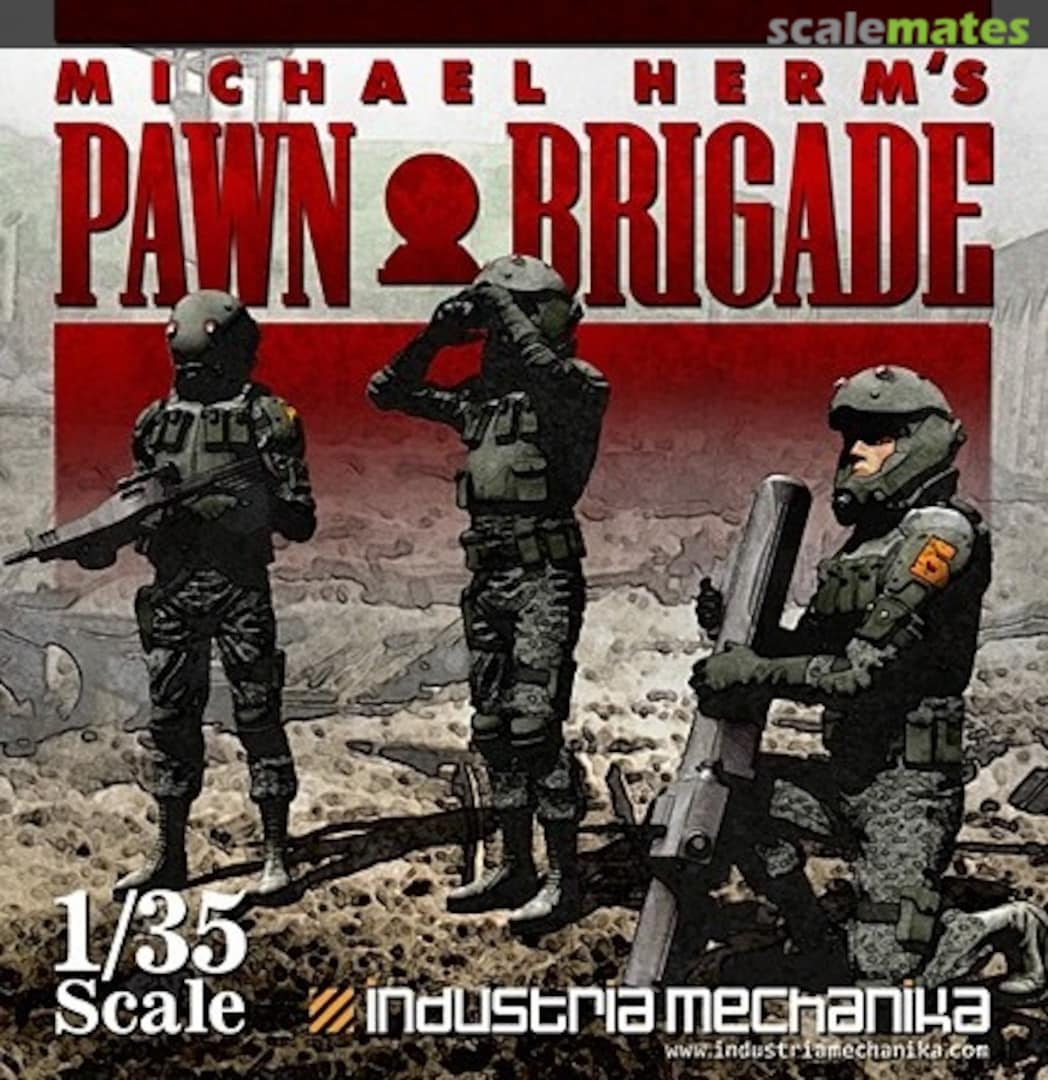 Boxart Pawn Brigade IMECH016A Industria Mechanika