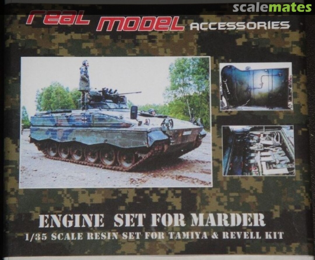 Boxart Engine set for marder RMA35039 Real Model