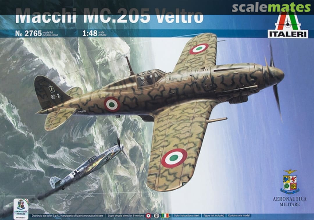 Boxart Macchi MC.205 Veltro 2765 Italeri