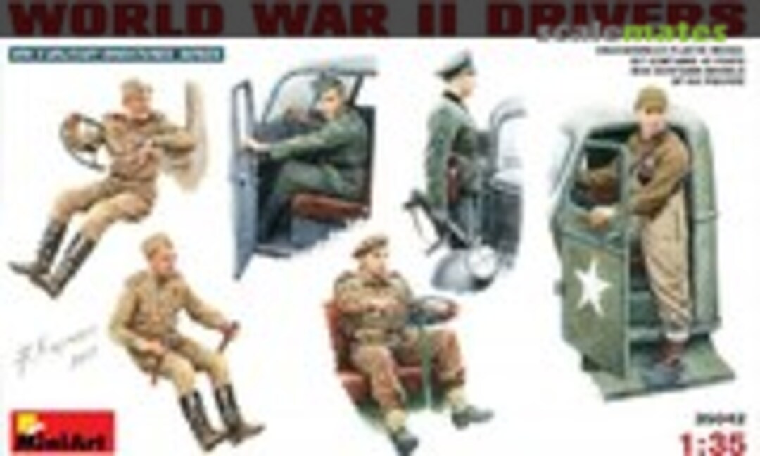 1:35 World War II Drivers (MiniArt 35042)