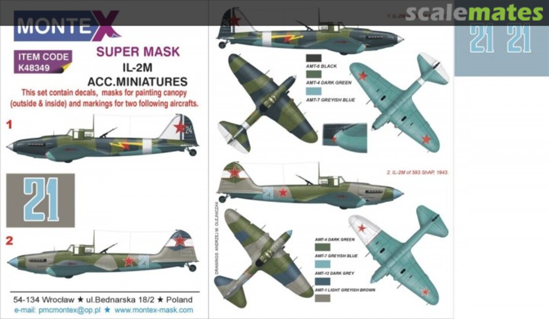 Boxart IL-2M K48349 Montex