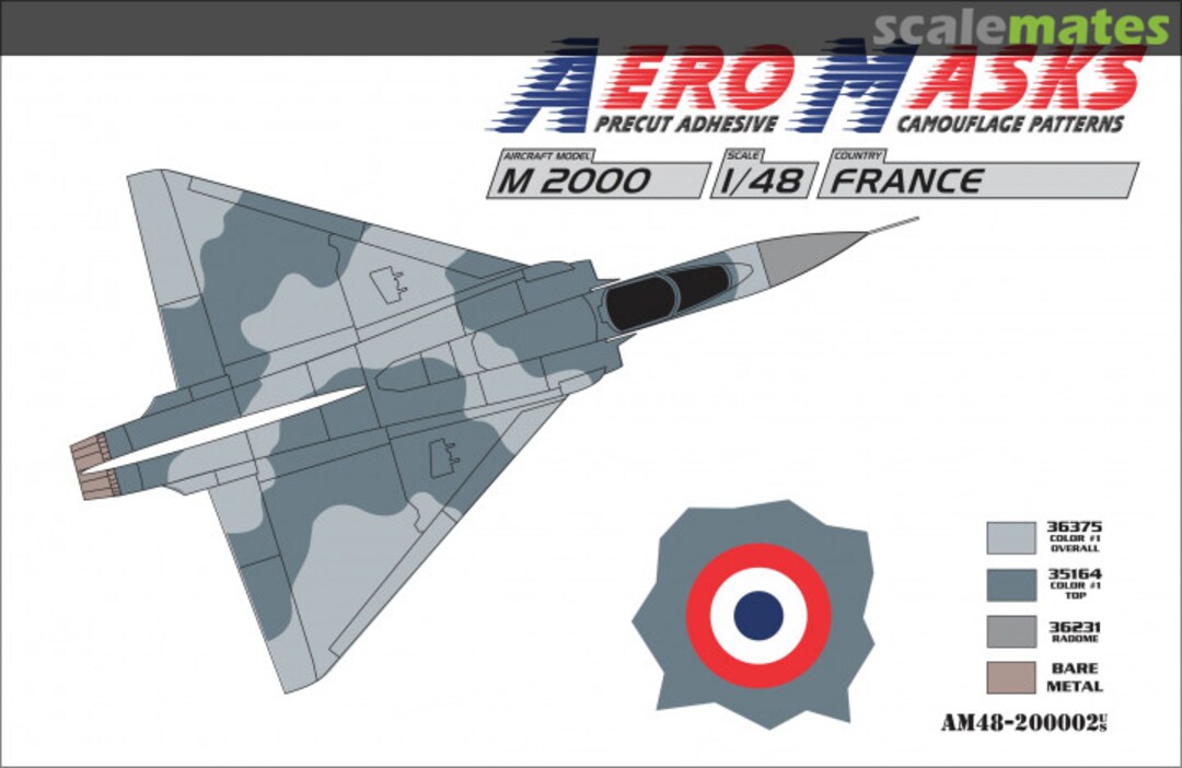 Boxart M 2000 France M48-200002 AeroMasks