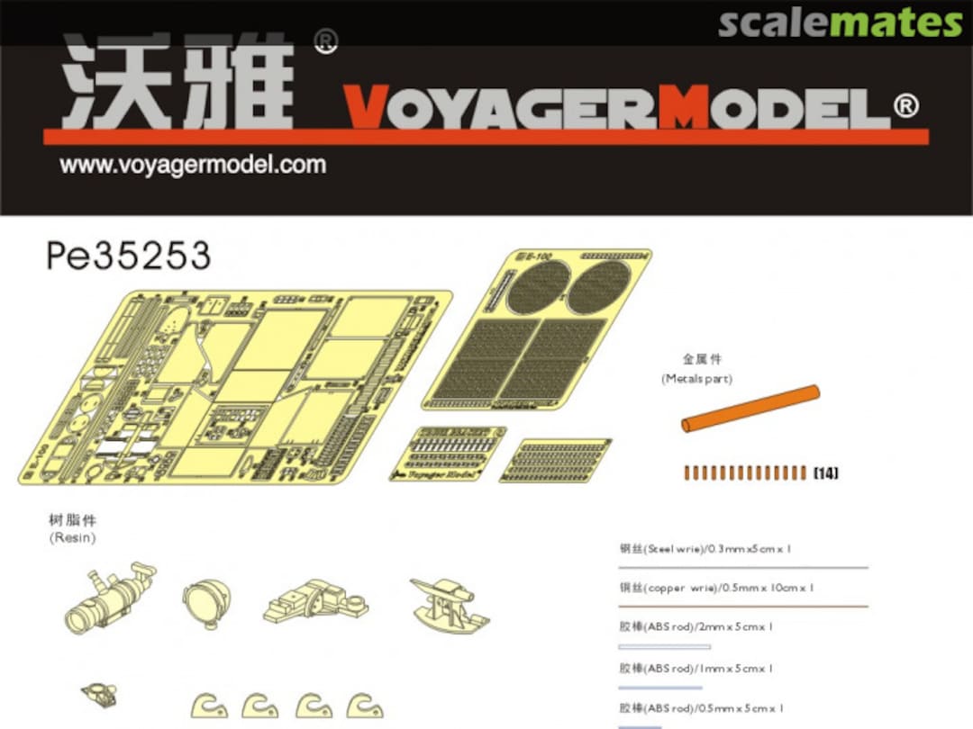 Contents E-100 Super Heavy Tank PE35253 Voyager Model