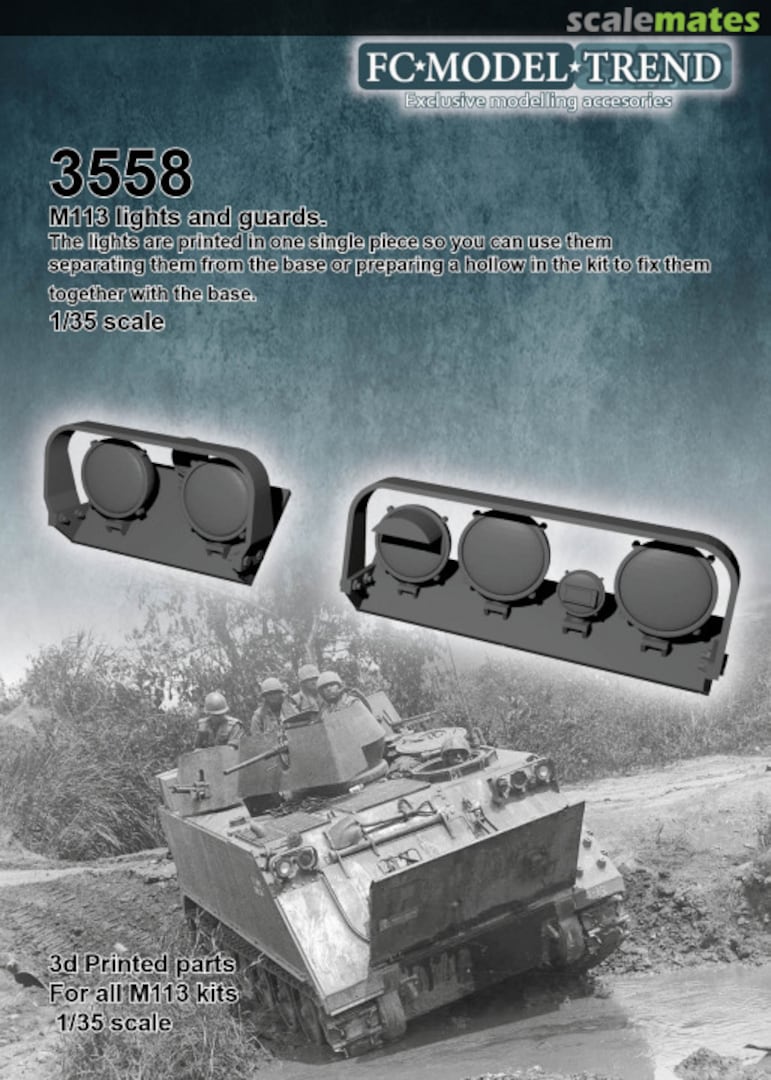 Boxart M113 lights and guards 35588 FC Model Trend