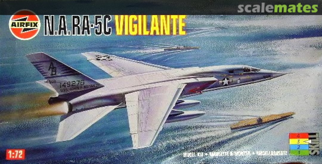 Boxart N.A. RA-5C Vigilante 05019 Airfix