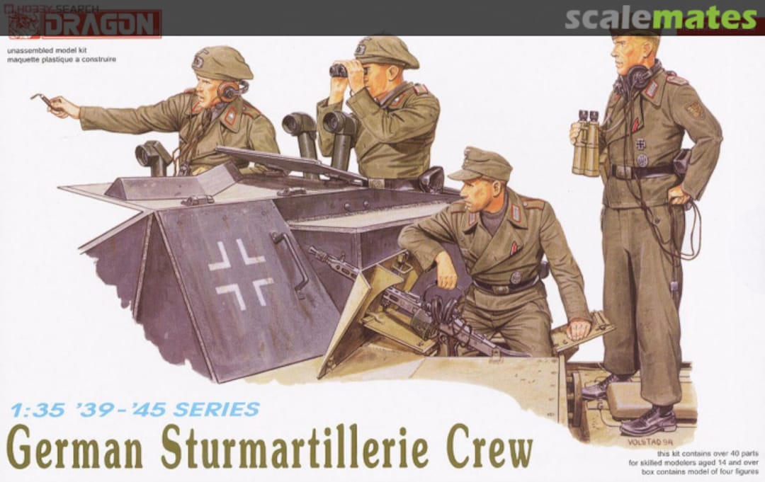 Boxart Sturmartillerie Crew 6029 Dragon