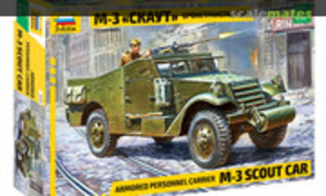 1:35 M3 Scout Car (Zvezda 3519)