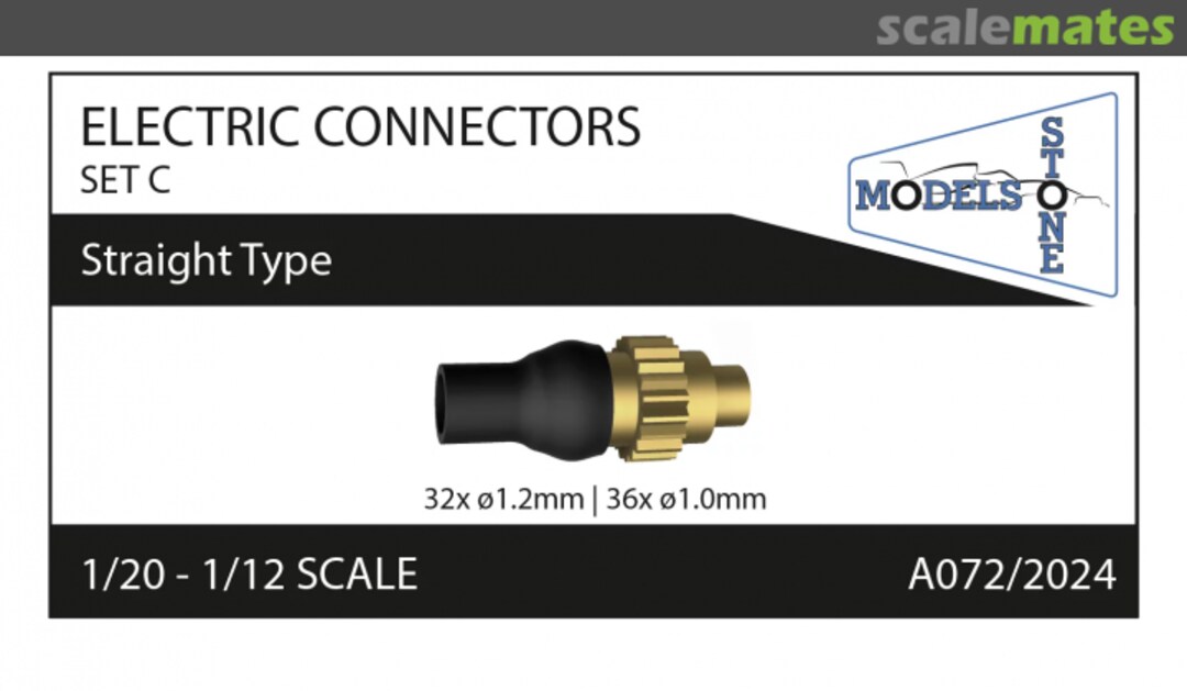 Boxart Electric Connectors Set C A072/2024 Stone Models