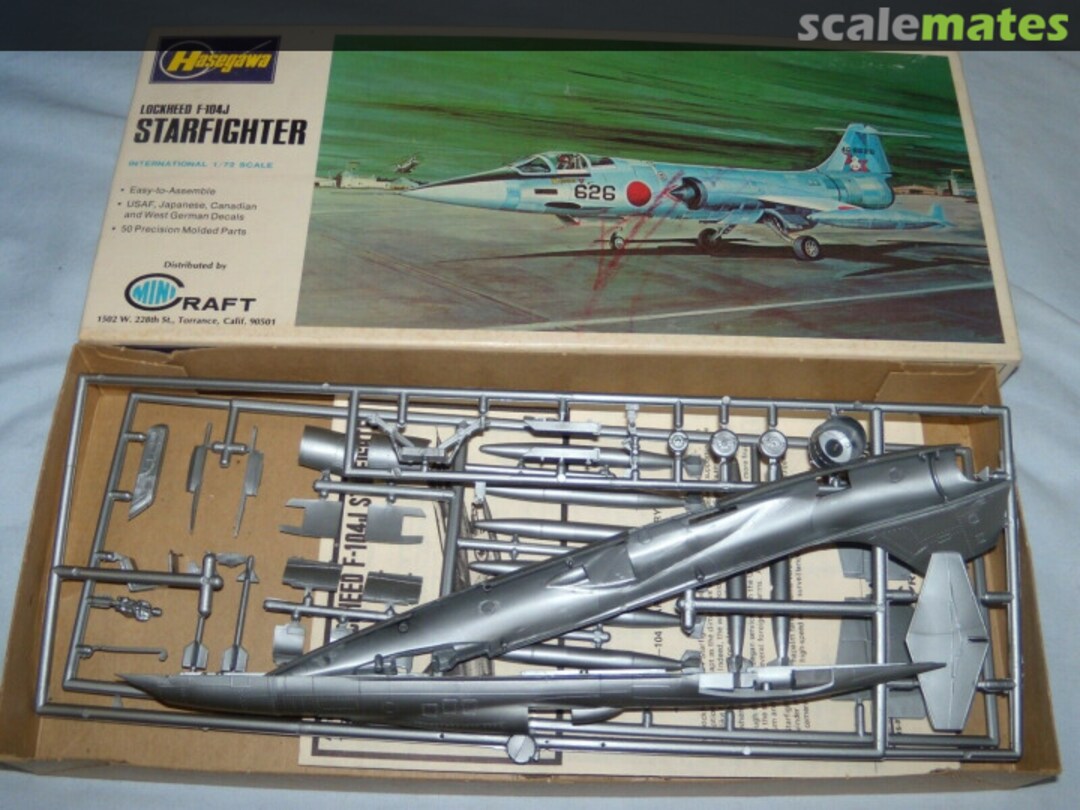 Contents Lockheed F-104J Starfighter JS-013 Minicraft Hasegawa