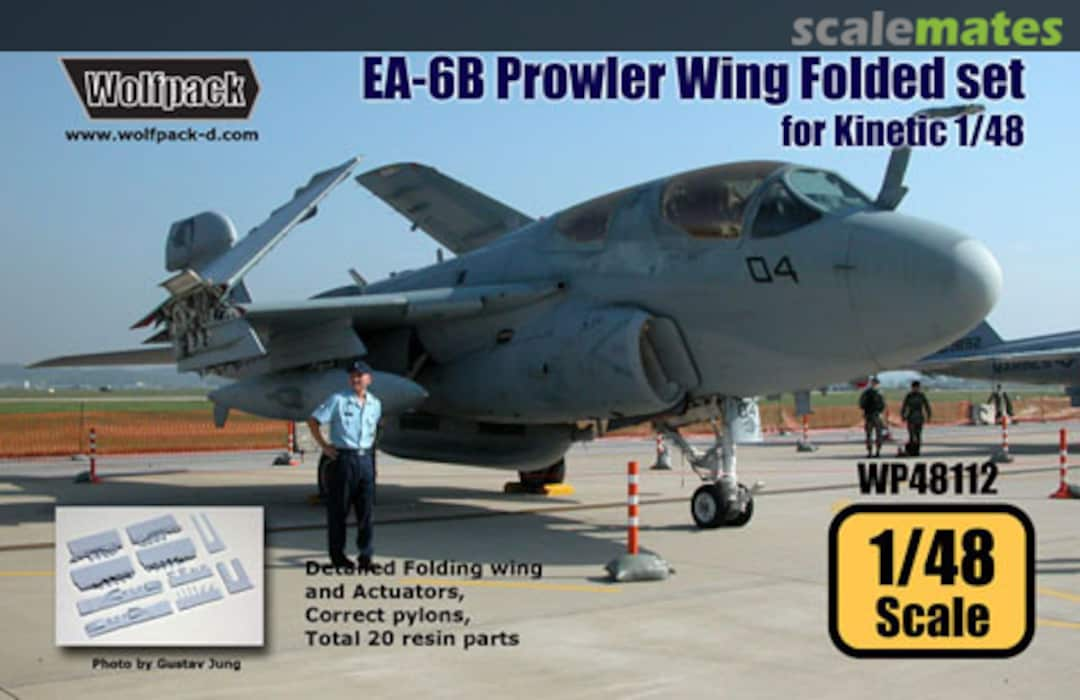 Boxart EA-6B Prowler Wing Folded Set WP48112 Wolfpack