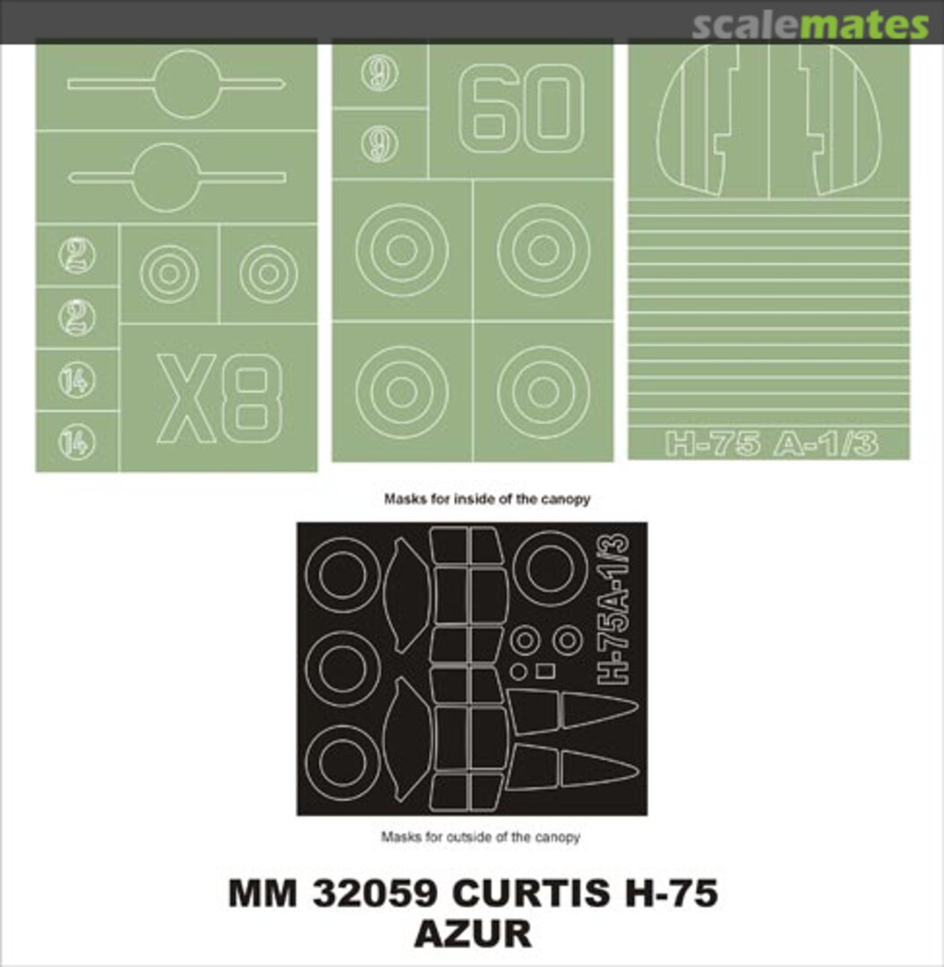 Boxart Curtiss H-75 MM32059 Montex