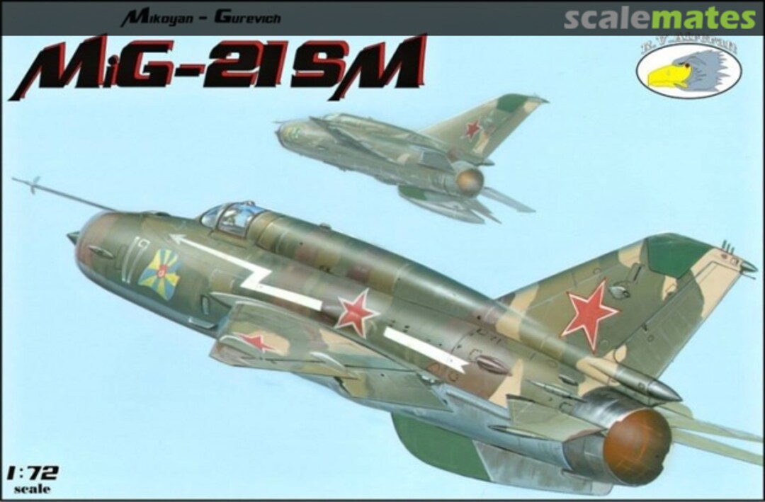 Boxart MiG-21SM 72033 R.V.Aircraft