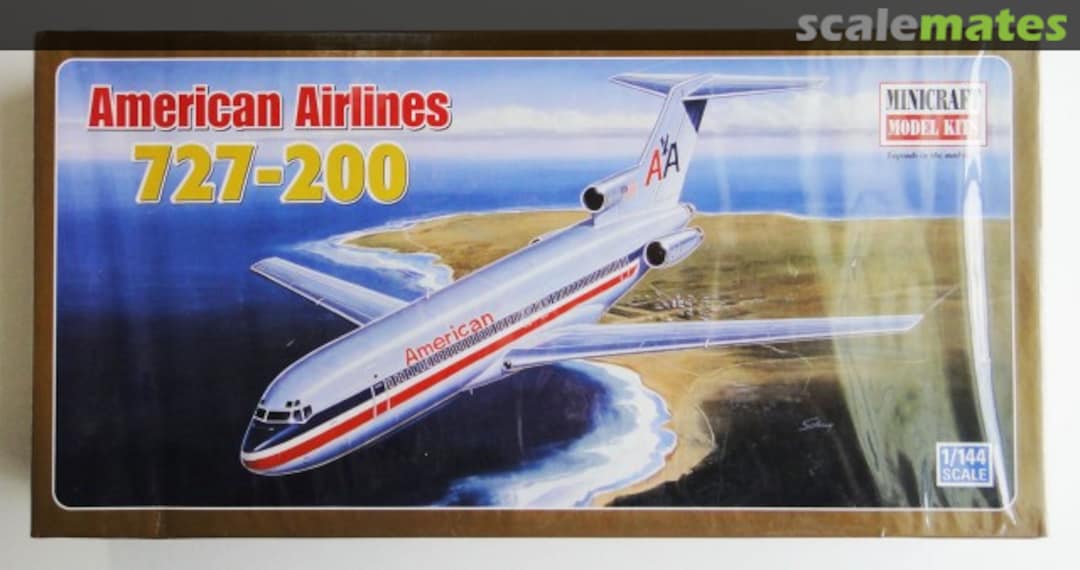 Boxart Boeing 727-200 14512 Minicraft Model Kits