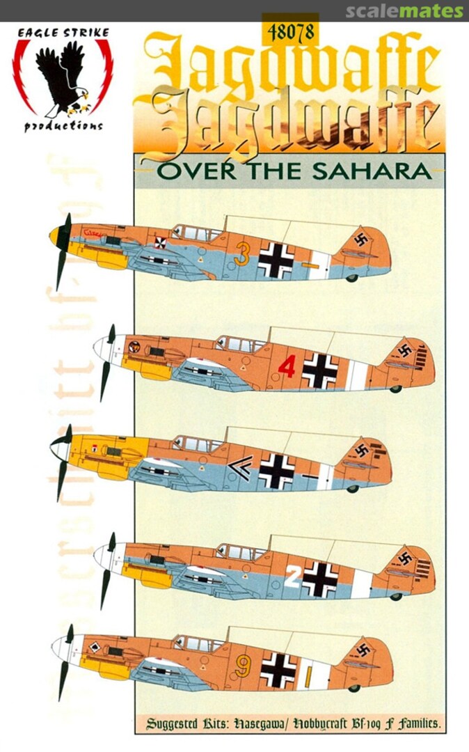 Boxart Jagdwaffe Over the Sahara 48078 Eagle Strike Productions