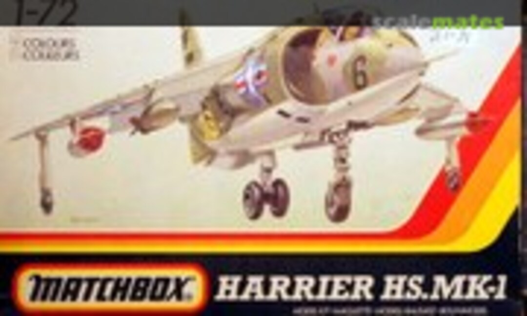 1:72 Harrier HS.Mk-1 (Matchbox PK-16)