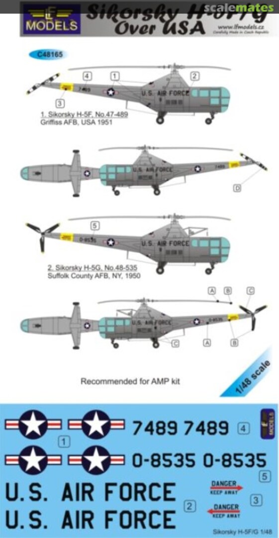 Boxart Sikorsky H-5F/G C48165 LF Models