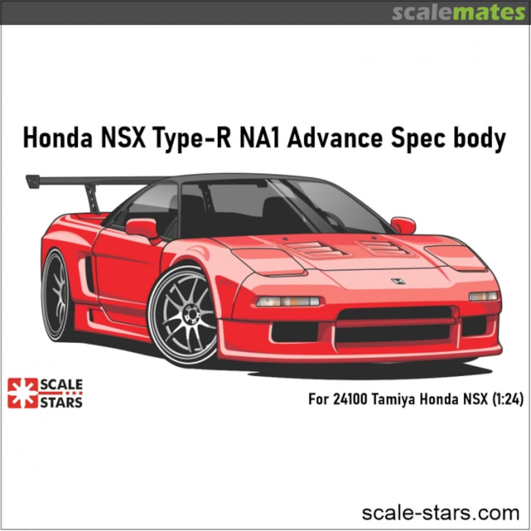 Boxart Body kit Advance Spec for Honda NSX Type-R NA1 s-124-123 Scale Stars