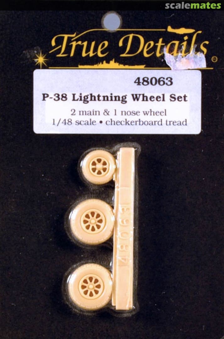 Contents P-38 Lightning Wheels 48063 True Details