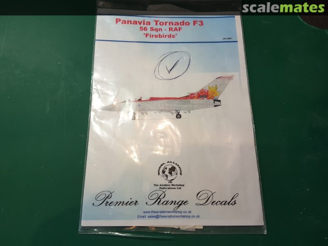 Boxart Panavia Tornado F.3 UK-4801 Model Alliance