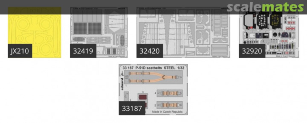 Contents P-51D-5 BIG3388 Eduard