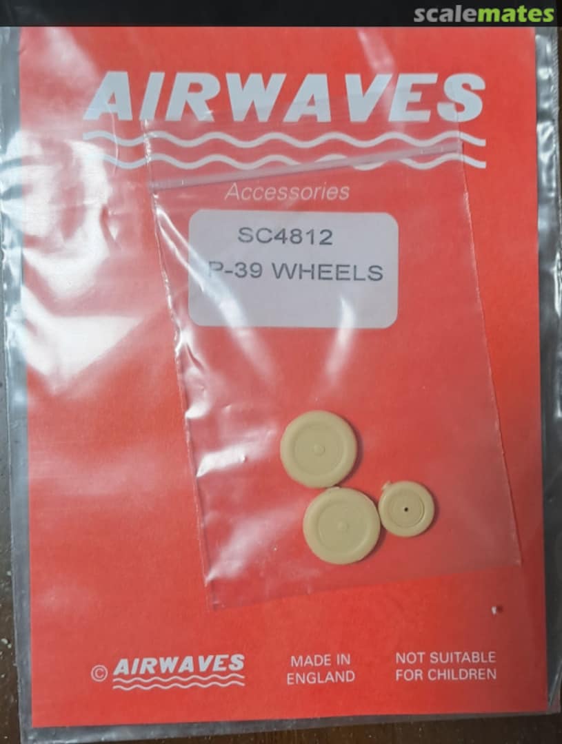 Boxart P-39 WHEELS SC4812 Airwaves