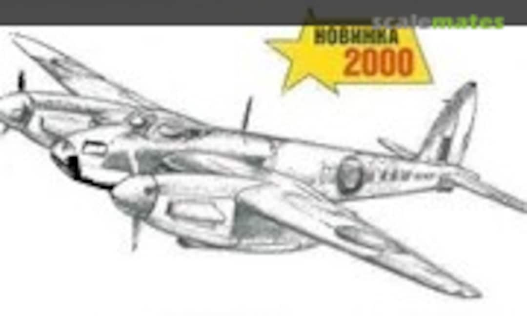 1:72 English light bomber &quot;Mosquito&quot; (Zvezda 7234)