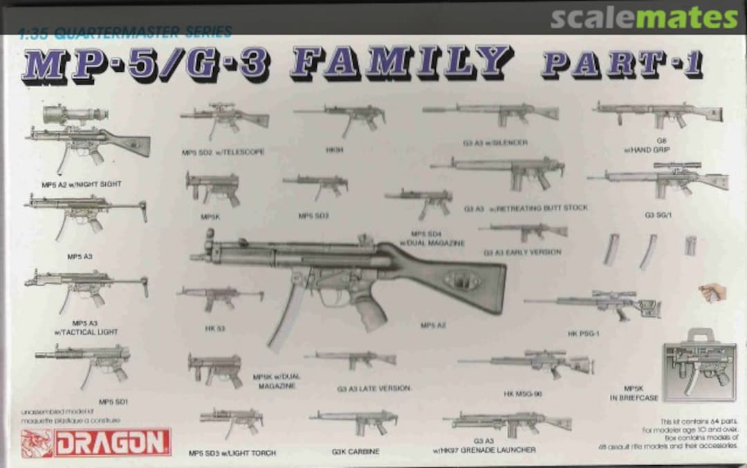 Boxart MP-5/G-3 Family Part 1 3803 Dragon