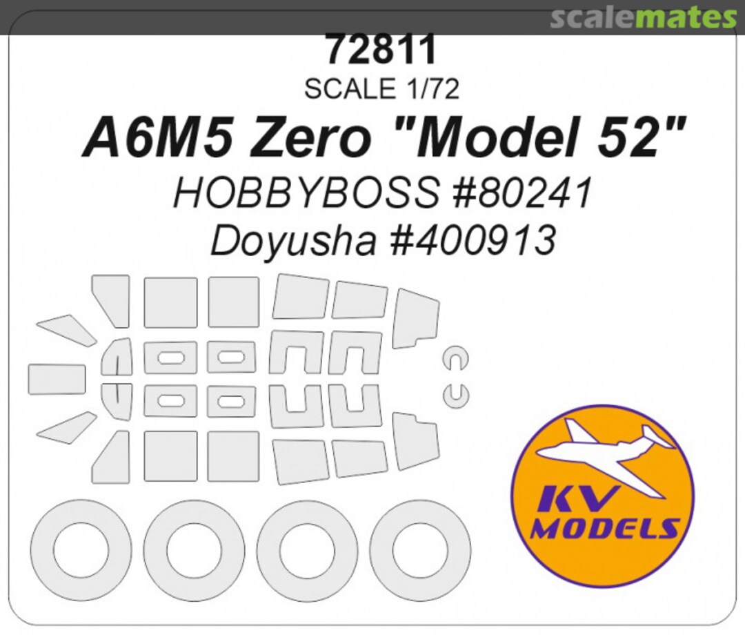 Boxart A6M5 Zero 72811 KV Models