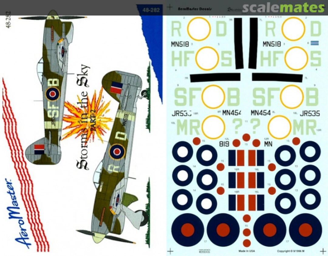 Boxart Storms in the Sky 48-282 AeroMaster