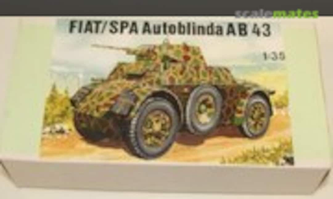 1:35 Fiat/SPA Autoblinda AB 43 (Warrior Model 3501)