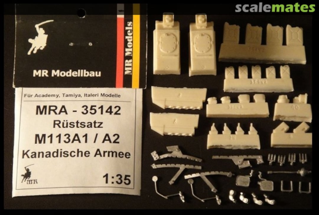 Boxart M113A1/A2 Canadian APC resin conversion MRA-35142 MR Modellbau