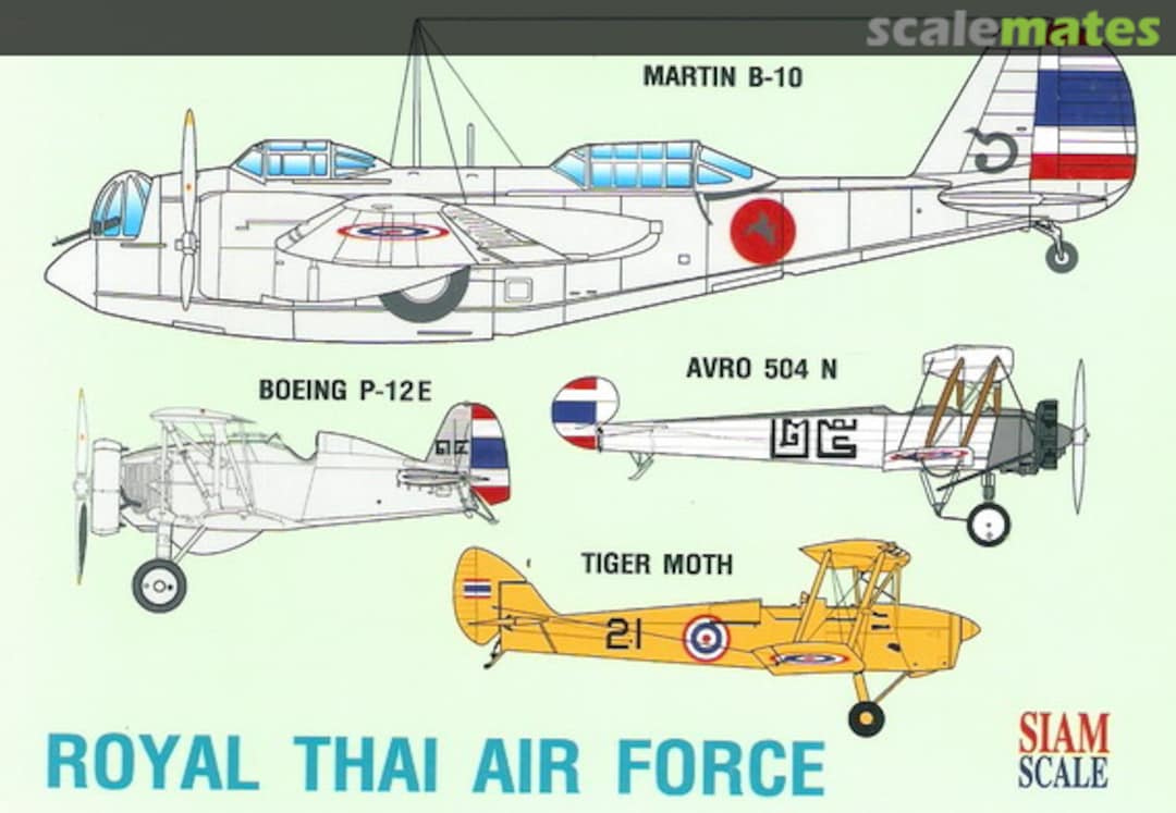 Boxart ROYAL THAI AIR FORCE 72040 Siam Scale