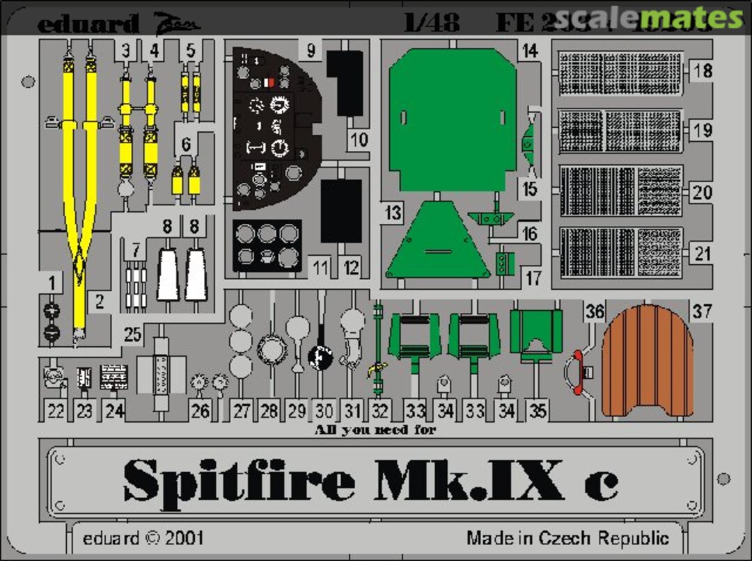 Boxart Spitfire Mk.IXc 49203 Eduard