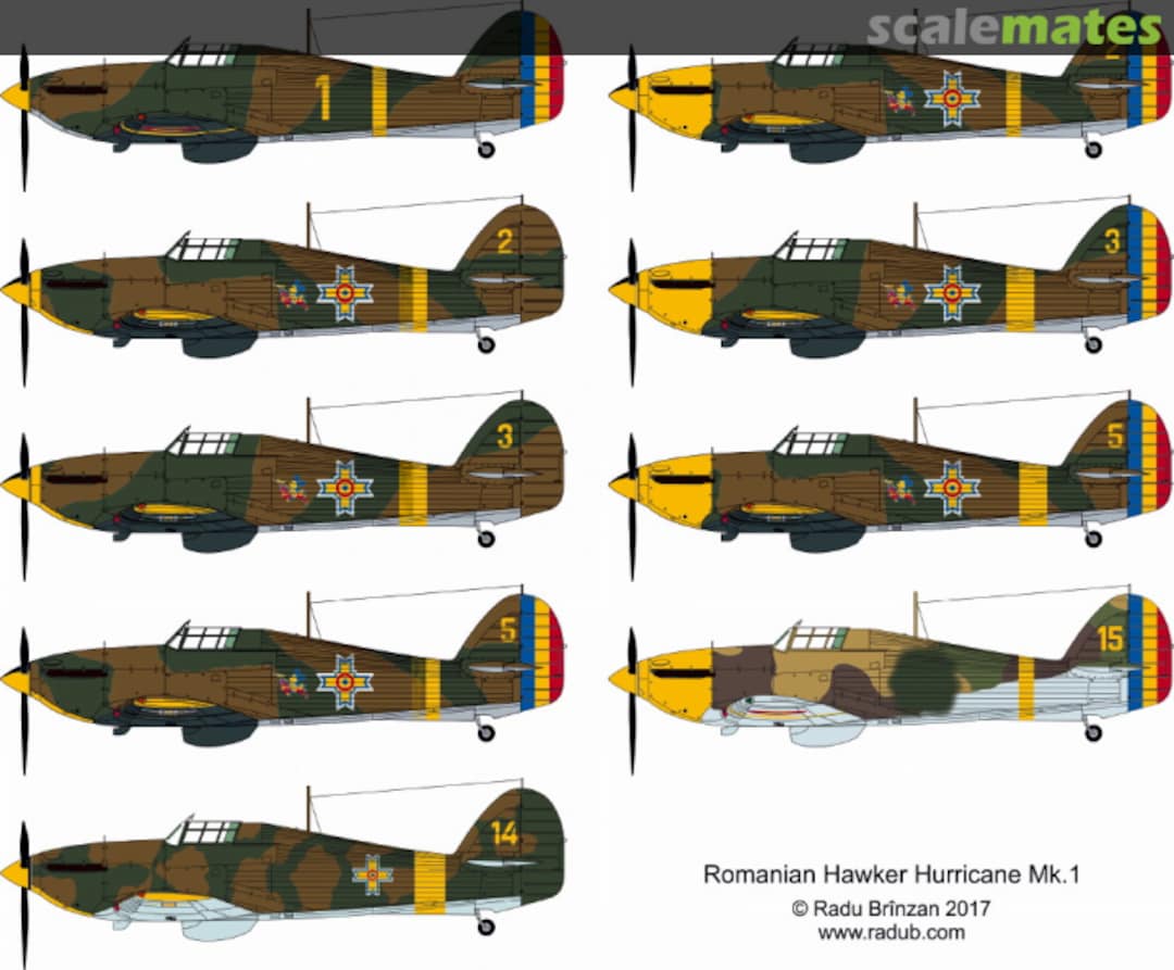 Boxart Romanian Hurricane Mk.1 RB-D48022 RB Productions