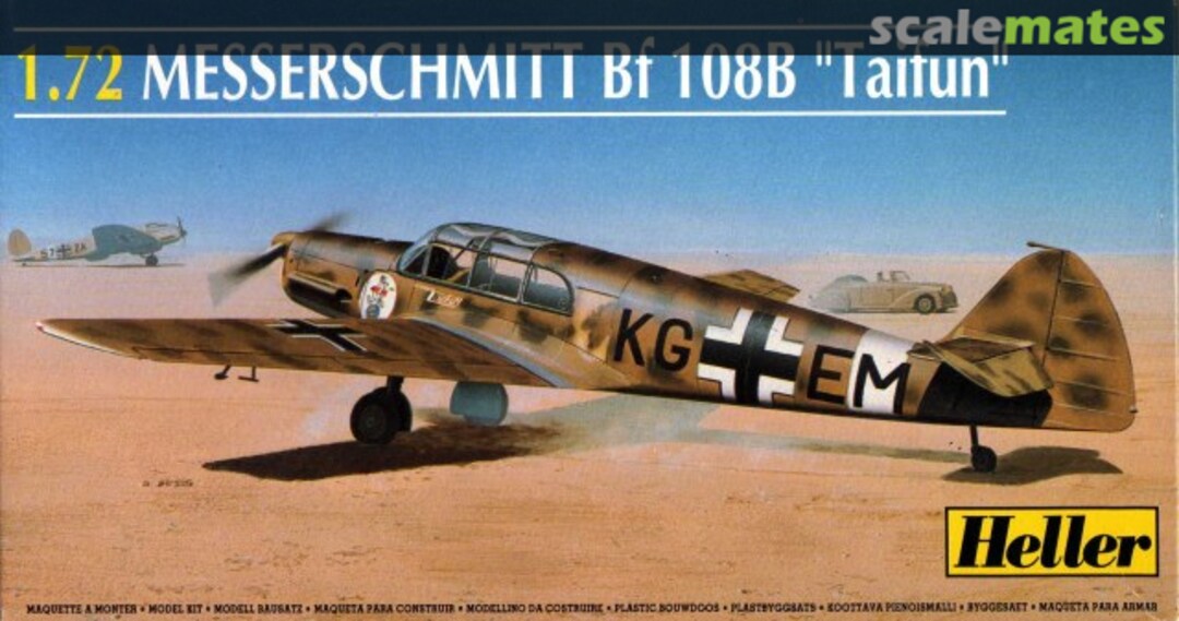 Boxart Messerschmitt Bf 108B "Taifun" 80231 Heller