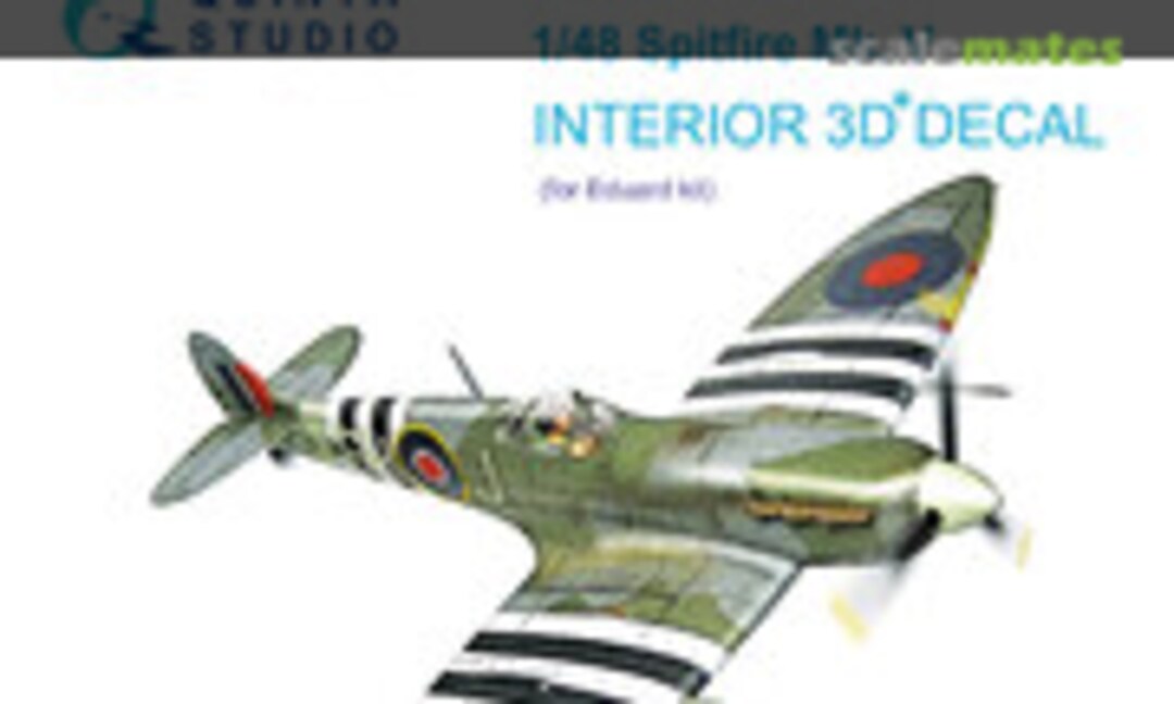 1:48 Spitfire Mk. V interior 3D decals (Quinta Studio QD48189)