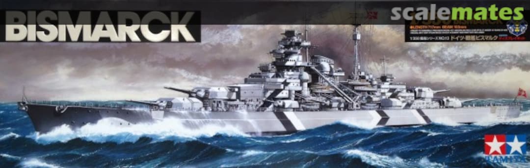 Boxart Bismarck 78013 Tamiya