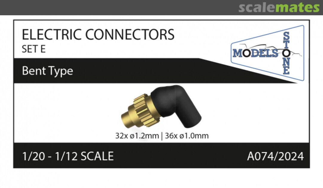 Boxart Electric Connectors Set E A074/2024 Stone Models