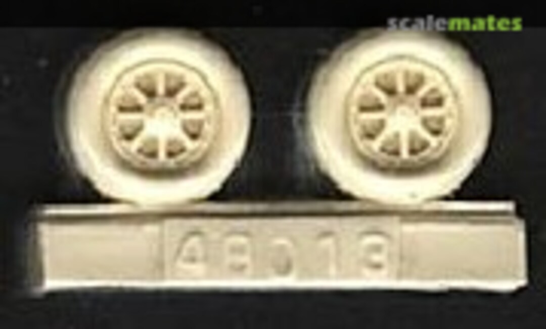 1:48 F4U or F6F Wheel Set (True Details 48013)