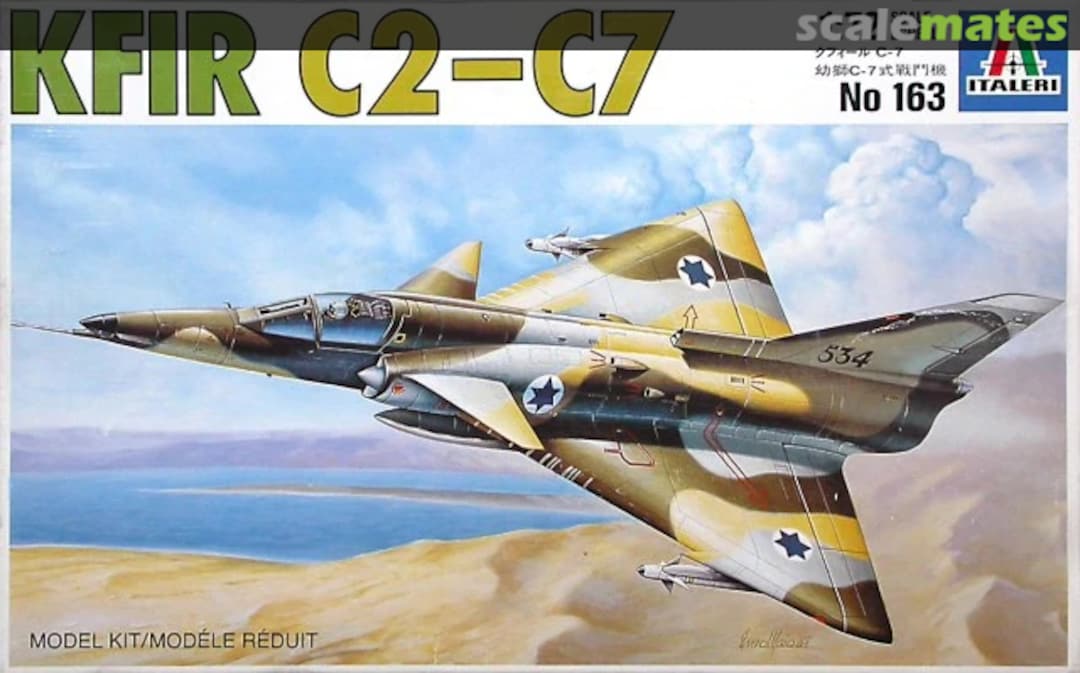 Boxart Kfir C2-C7 163 Italeri