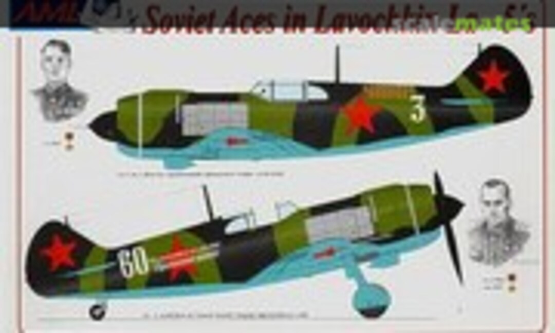 1:72 Soviet Aces in Lavochkin La-5's (AML 72049)