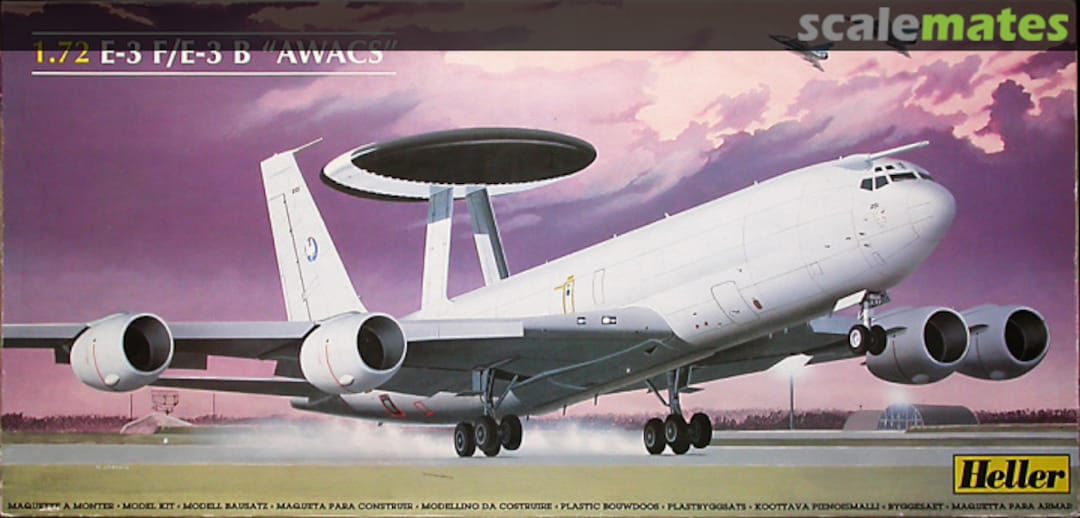 Boxart E-3F / E-3B AWACS 80383 Heller