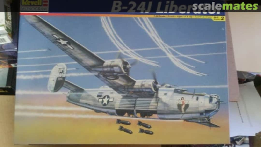 Boxart B-24J Liberator 5068 Revell Monogram