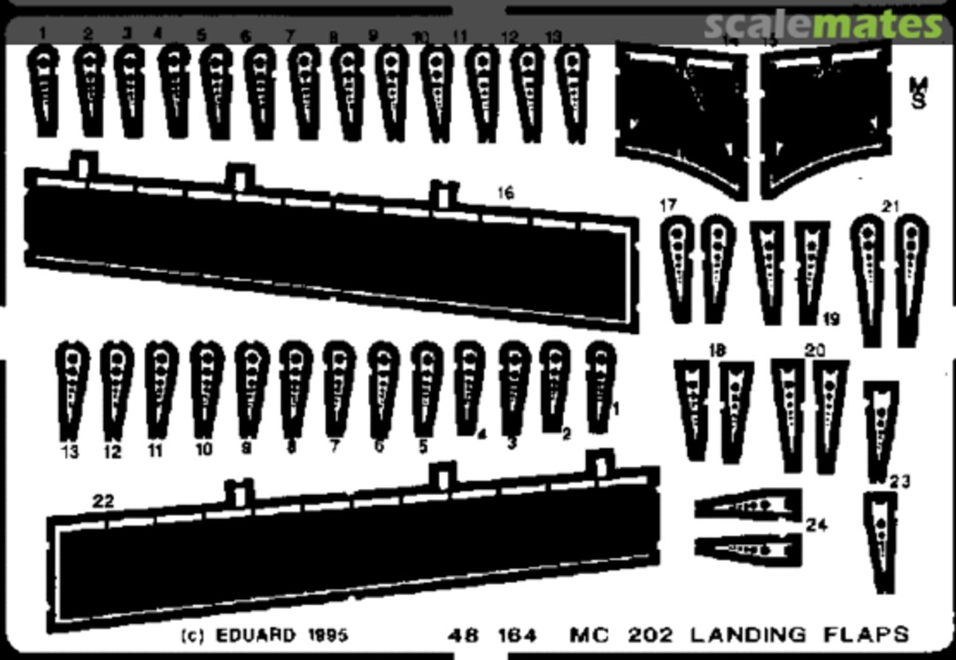 Boxart MC.202 Flaps 48164 Eduard