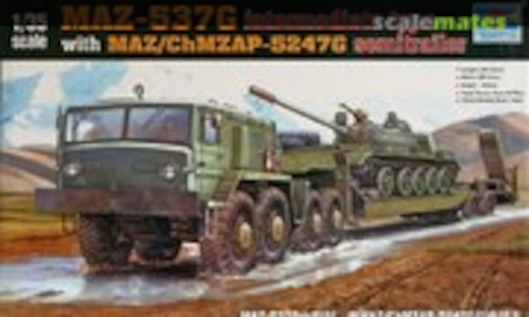 1:35 MAZ-537G with MAZ/ChMZAP-5247G semitrailer (Trumpeter 00211)