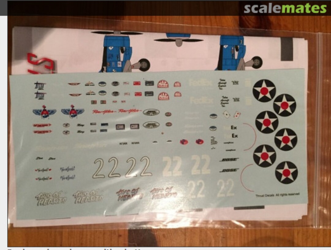 Boxart T-6 Racer Two of Hearts 0003 Thrust Decals