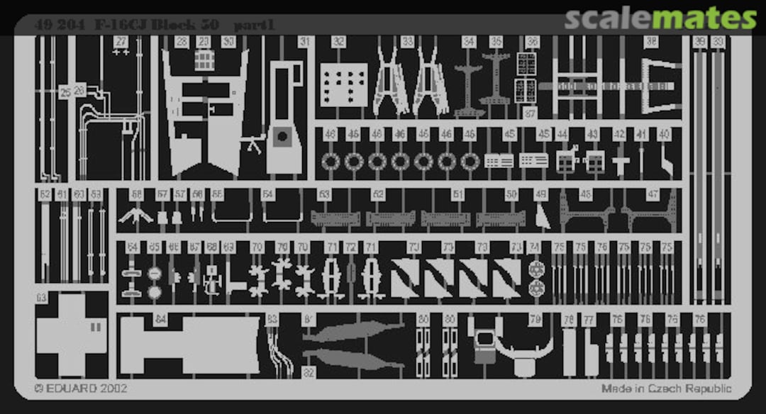 Boxart F-16CJ Block 50 49204 Eduard