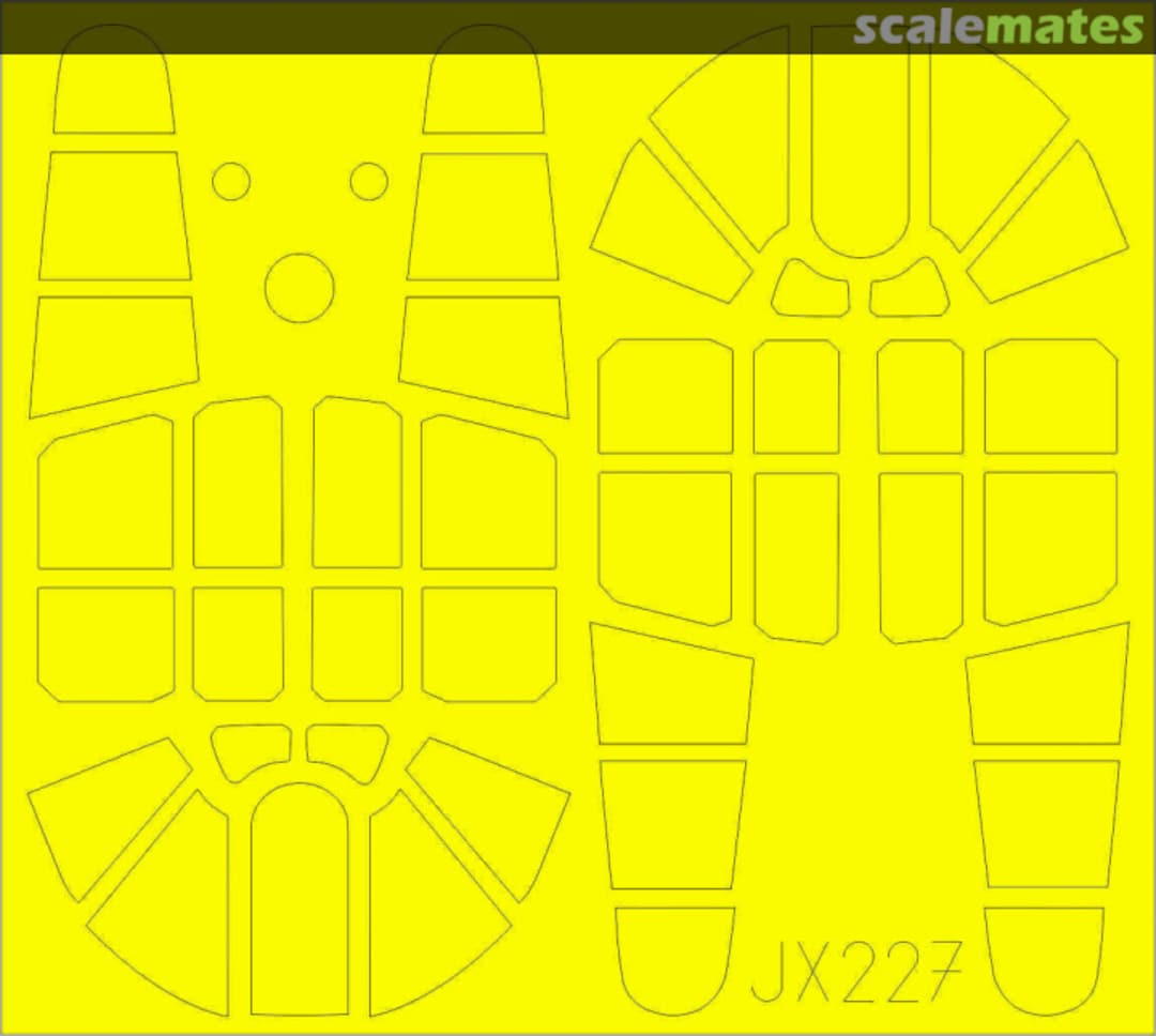 Boxart P-40F (TFace) JX227 Eduard