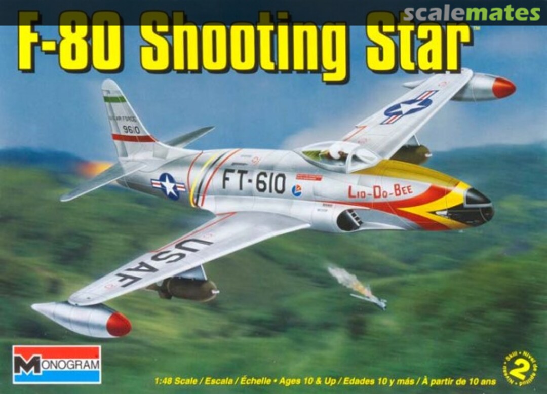 Boxart F-80 Shooting Star 85-5311 Monogram